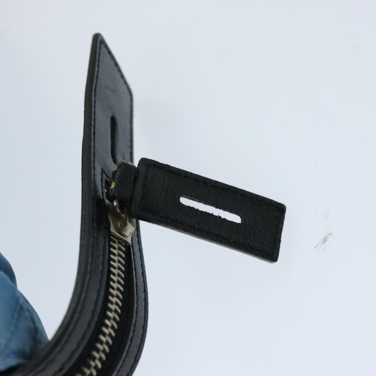 Prada Vintage Zip Tote Tessuto, BLUE, NYLON, Tote bag