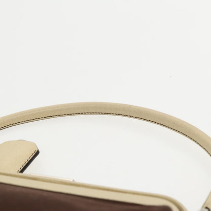 Prada Vintage Handbag Canvas, BROWN, CANVAS, Handbag