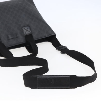 Gucci Convertible Zip Tote GG Canvas, BLACK, PVC, Tote bag