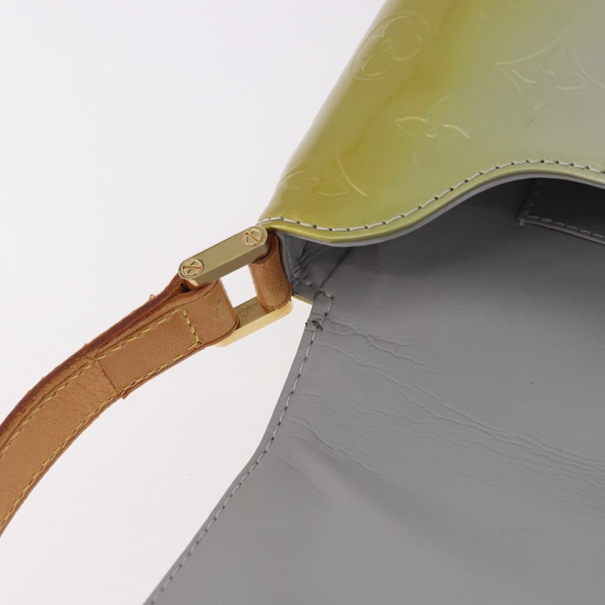 Louis Vuitton Thompson Street Handbag Monogram Vernis, Gray, Patent Leather, Shoulder Bag