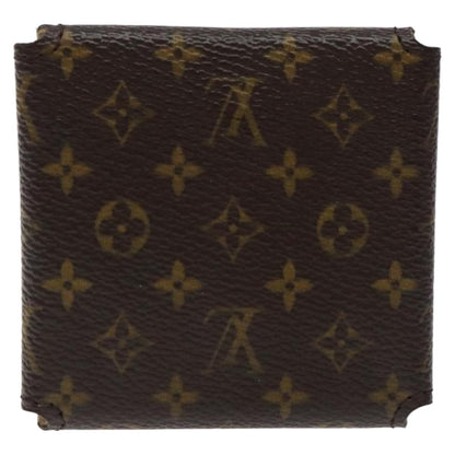 Louis Vuitton CASE JEWELRY BOX Canvas, BROWN, CANVAS, Wallets