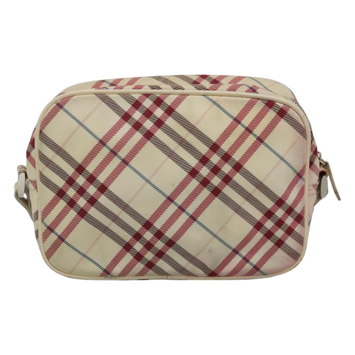 Burberry Nova Check Blue Label Nylon, WHITE, NYLON, Shoulder bag