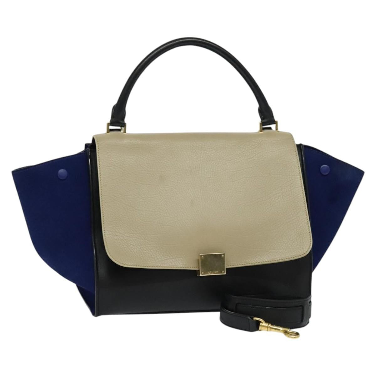 Celine Trapeze Bag Leather, Multicolour, Leather, Handbag
