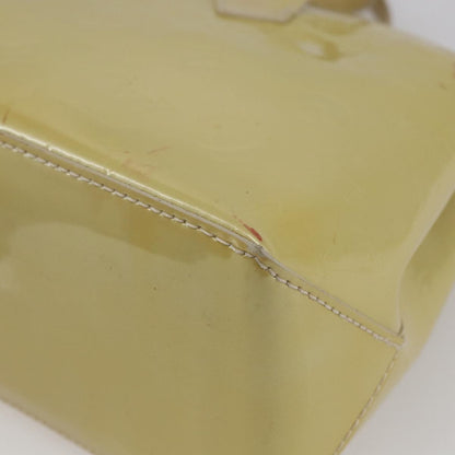 Louis Vuitton Wilshire Handbag Monogram Vernis, BEIGE, PATENT_LEATHER, Handbag