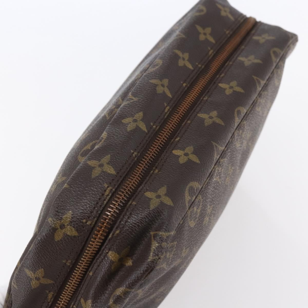 Louis Vuitton Trousse Toilette Monogram Canvas, BROWN, CANVAS, Clutche & pouche