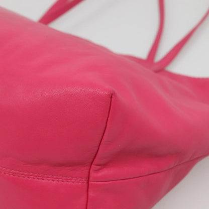 Loewe Anagram Tote Leather, PINK, LEATHER, Tote bag