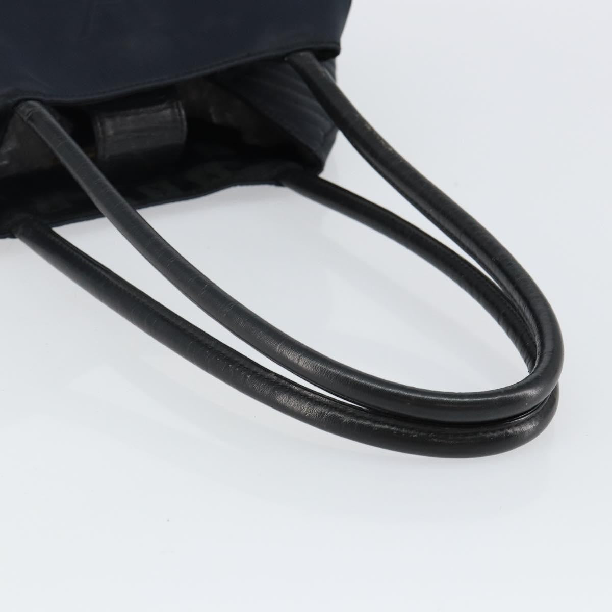Saint Laurent Vintage Shoulder Bag Nylon, BLACK, NYLON, Shoulder bag