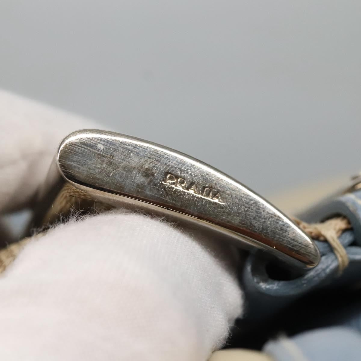 Prada Double Pocket Buckle Flap Bag Tessuto, BEIGE, NYLON, Shoulder bag