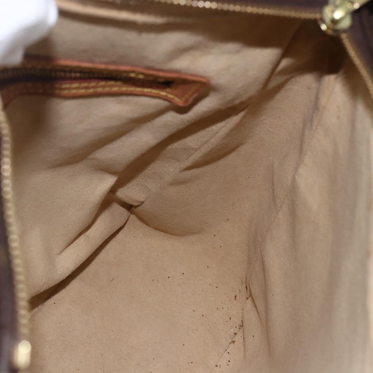 Louis Vuitton Looping Handbag Monogram Canvas, BROWN, CANVAS, Shoulder bag