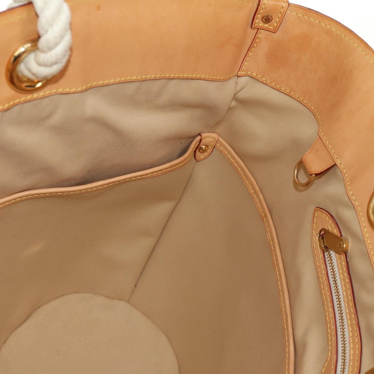 Louis Vuitton Pampelonne Handbag Damier, BEIGE, CANVAS, Shoulder bag