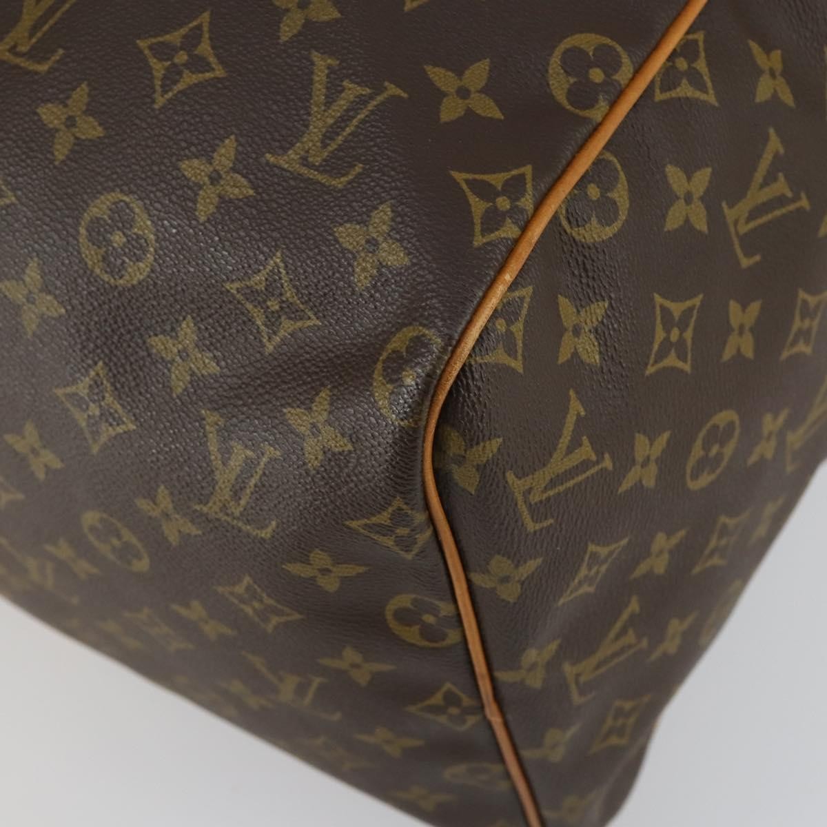 Louis Vuitton Sac Souple Handbag Monogram Canvas, BROWN, CANVAS, Travel bag