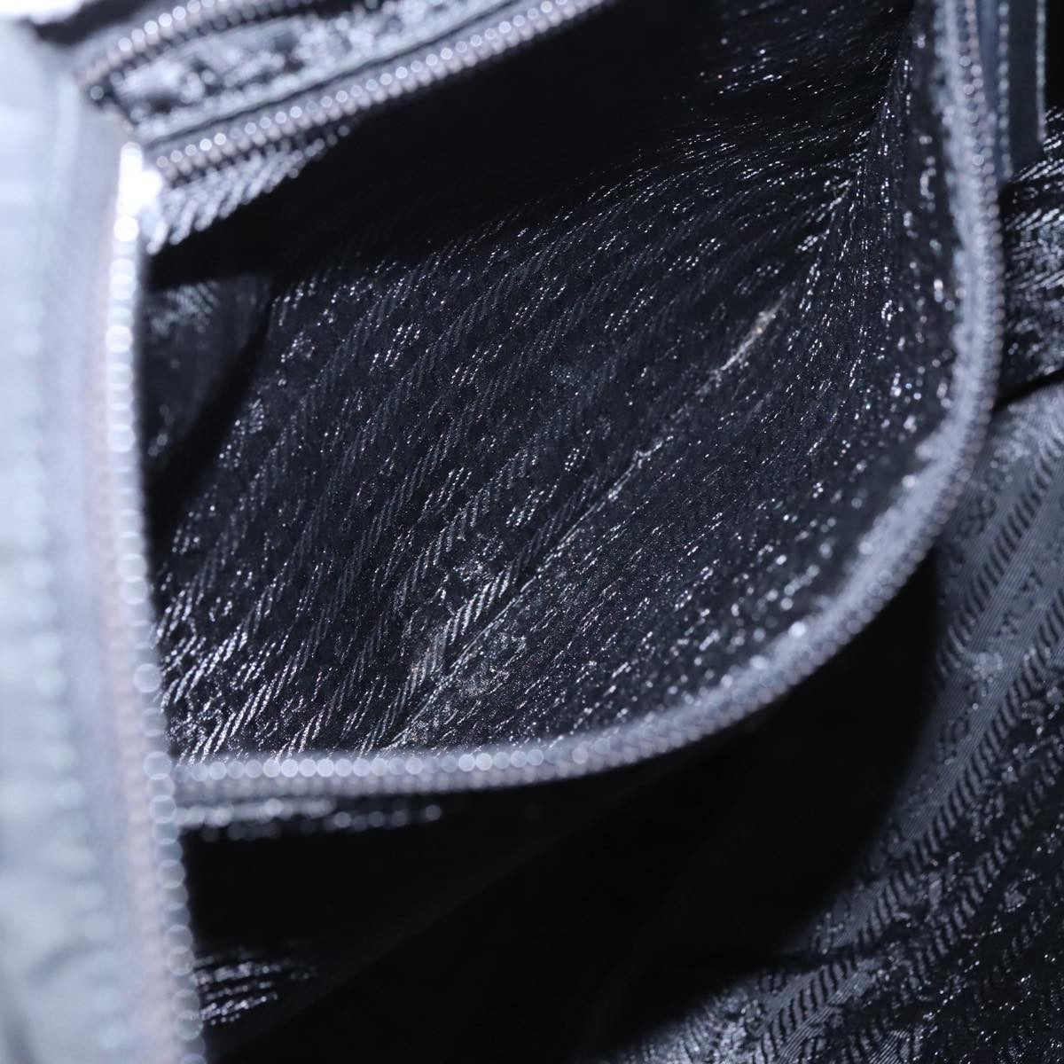 Prada Flat Messenger Bag Tessuto, BLACK, NYLON, Shoulder bag