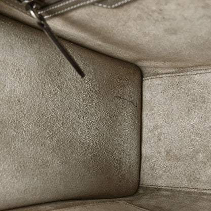 Celine Luggage Bag Smooth Leather, BROWN, LEATHER, Tote bag