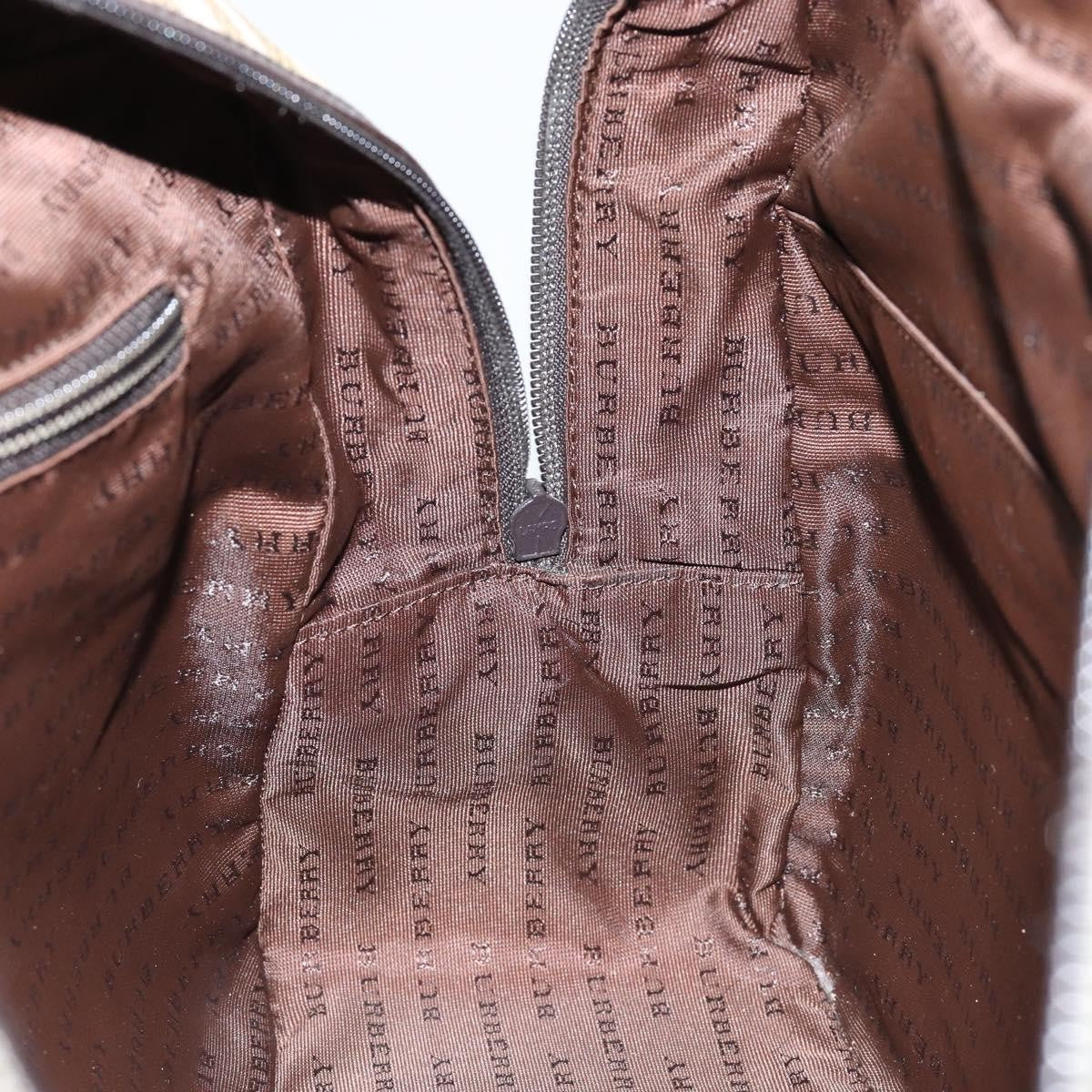 Burberry Nova Handbag Canvas, BEIGE, PVC, Handbag