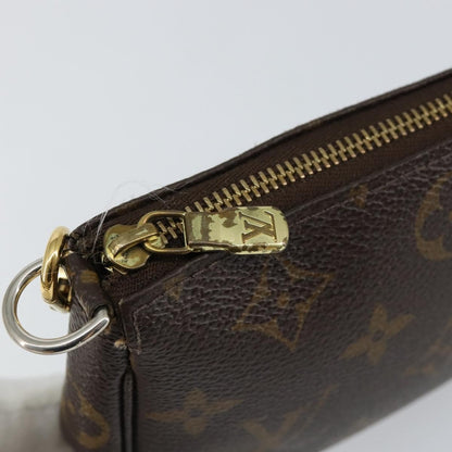 Louis Vuitton Pochette Accessoires Monogram Canvas, BROWN, CANVAS, Clutche & pouche