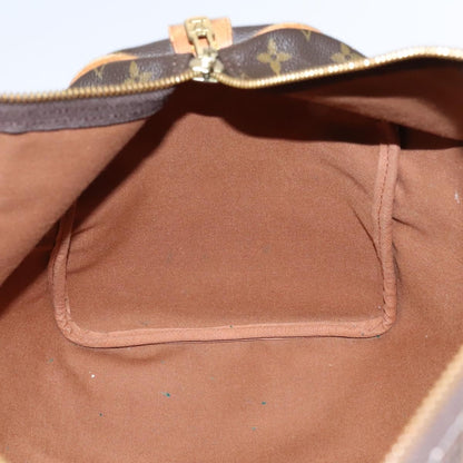 Louis Vuitton Keepall Bag Monogram Canvas, BROWN, CANVAS, Travel bag