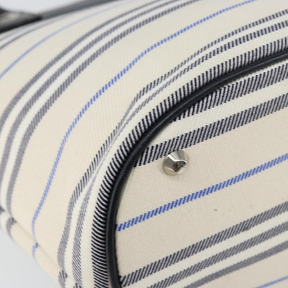 Burberry Blue Label Tote Bag Canvas, WHITE, CANVAS, Tote bag