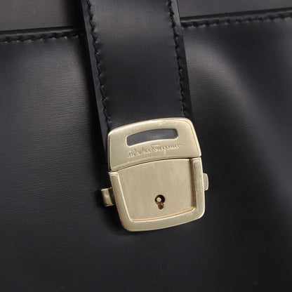 Salvatore Ferragamo Vintage Tote bag Leather, BLACK, LEATHER, Tote bag