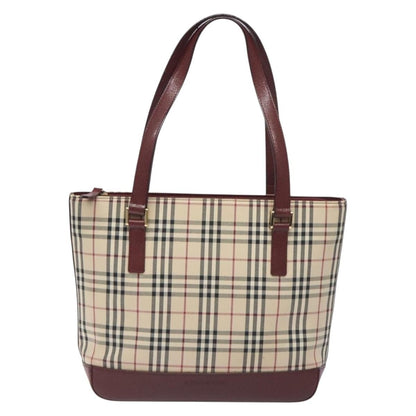 Burberry Nova Check Tote canvas check pattern, BEIGE, CANVAS, Tote bag