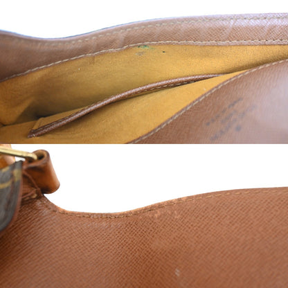 Louis Vuitton Musette Tango Handbag Monogram Canvas, BROWN, CANVAS, Shoulder bag