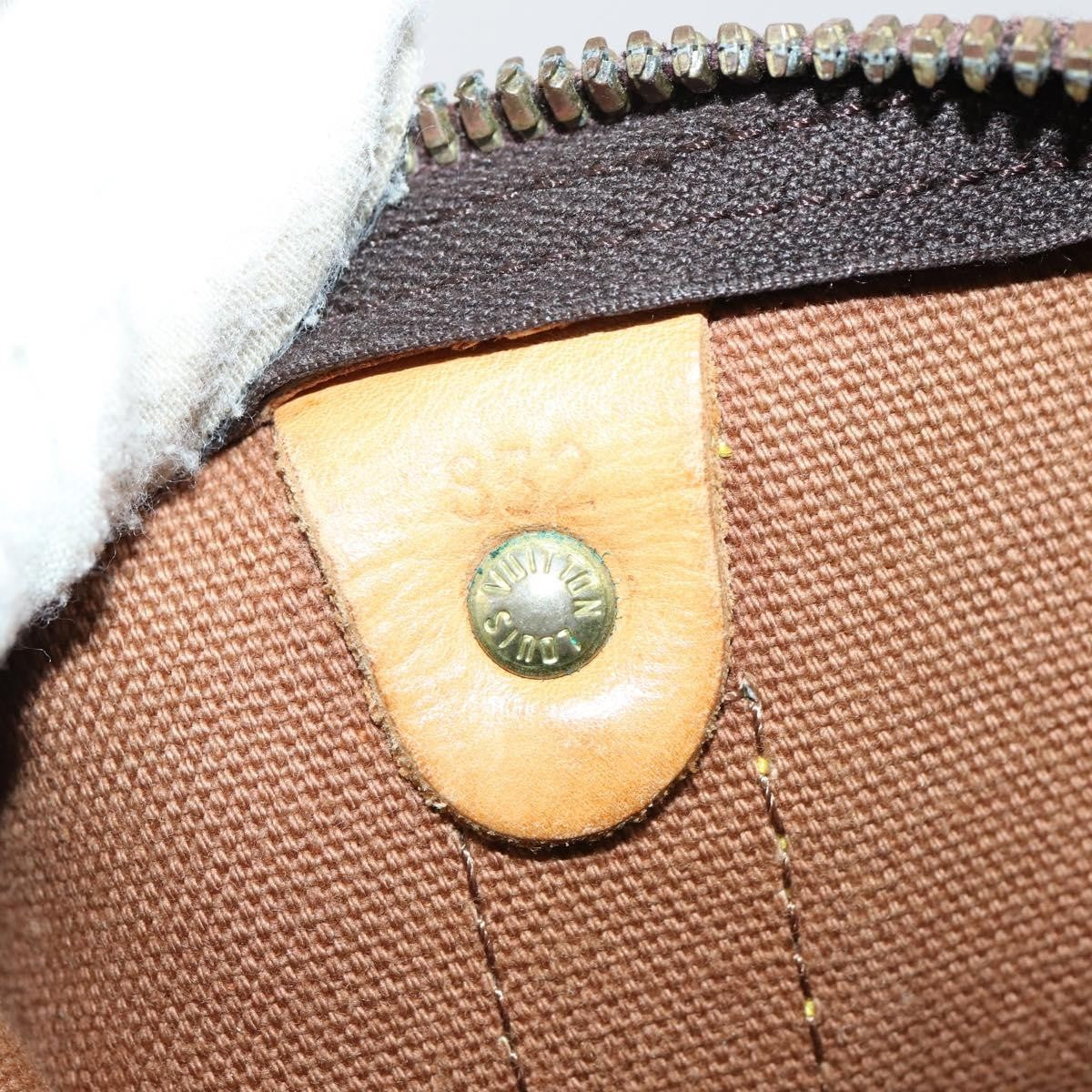 Louis Vuitton Keepall Bag Monogram Canvas, BROWN, CANVAS, Travel bag