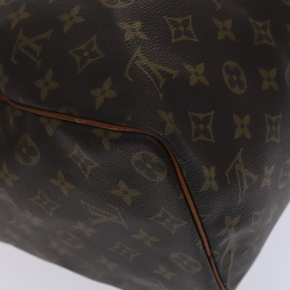 Louis Vuitton Keepall Bag Monogram Canvas, BROWN, CANVAS, Travel bag
