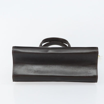 Fendi Vintage Top Handle Bag Leather, BROWN, LEATHER, Handbag