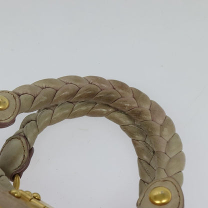 Miu Miu Coffer Convertible Satchel Matelasse Leather, BEIGE, LEATHER, Handbag