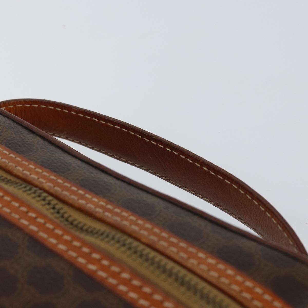 Celine Macadam Vanity Bag Canvas, BROWN, CANVAS, Clutche & pouche