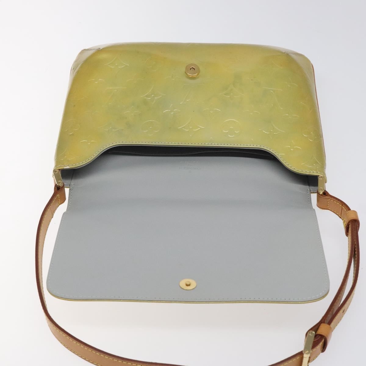 Louis Vuitton Thompson Street Handbag Monogram Vernis, BEIGE, PATENT_LEATHER, Handbag