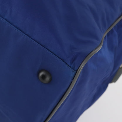 Prada Convertible Weekender Bag Tessuto, BLUE, NYLON, Travel bag