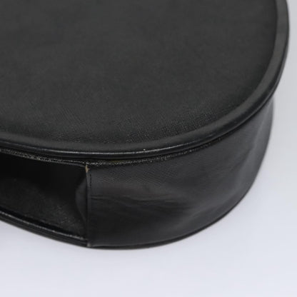 Saint Laurent Vintage Shoulder Bag Leather, BLACK, LEATHER, Shoulder bag