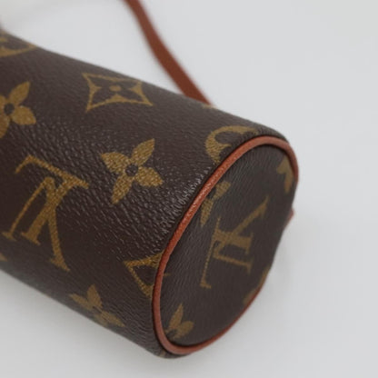 Louis Vuitton Papillon Pochette Monogram Canvas, BROWN, CANVAS, Handbag
