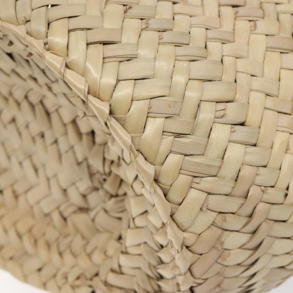 Loewe Basket Tote Raffia, BEIGE, WOOD, Tote bag