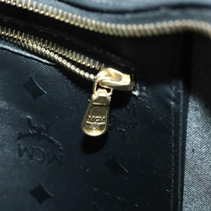 MCM Vintage Visetos Tote bag Canvas, BLACK, CANVAS, Tote bag
