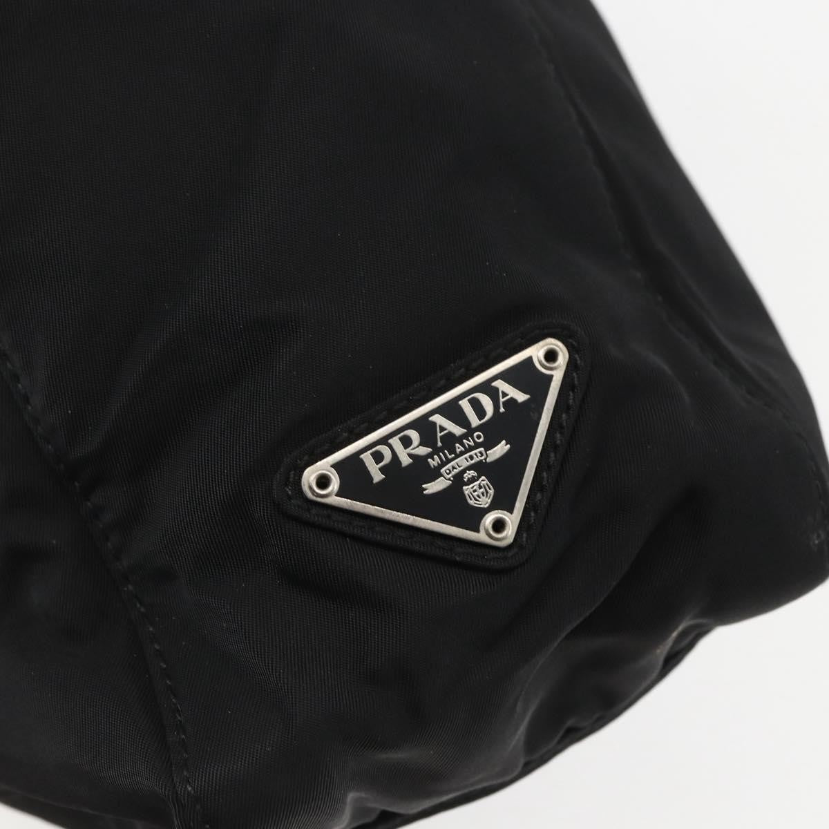 Prada Vintage Tote Tessuto, BLACK, NYLON, Tote bag