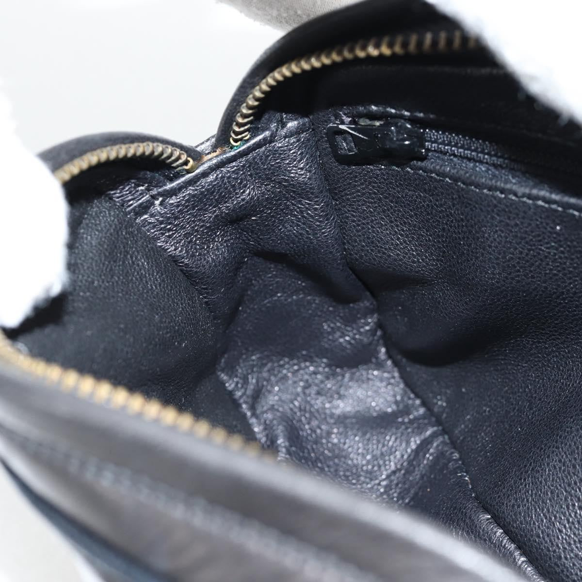 Chanel Camera CC Tassel Bag Leather, BLACK, LEATHER, Clutche & pouche