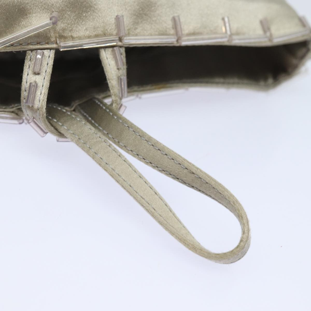 Prada Vintage Handbag Tessuto, SILVER, NYLON, Handbag