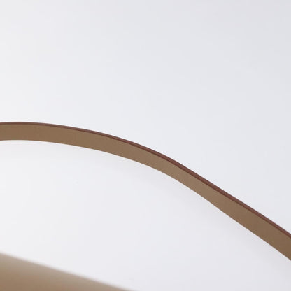 Salvatore Ferragamo Vintage Gancini Pochette Leather, BEIGE, LEATHER, Clutche & pouche