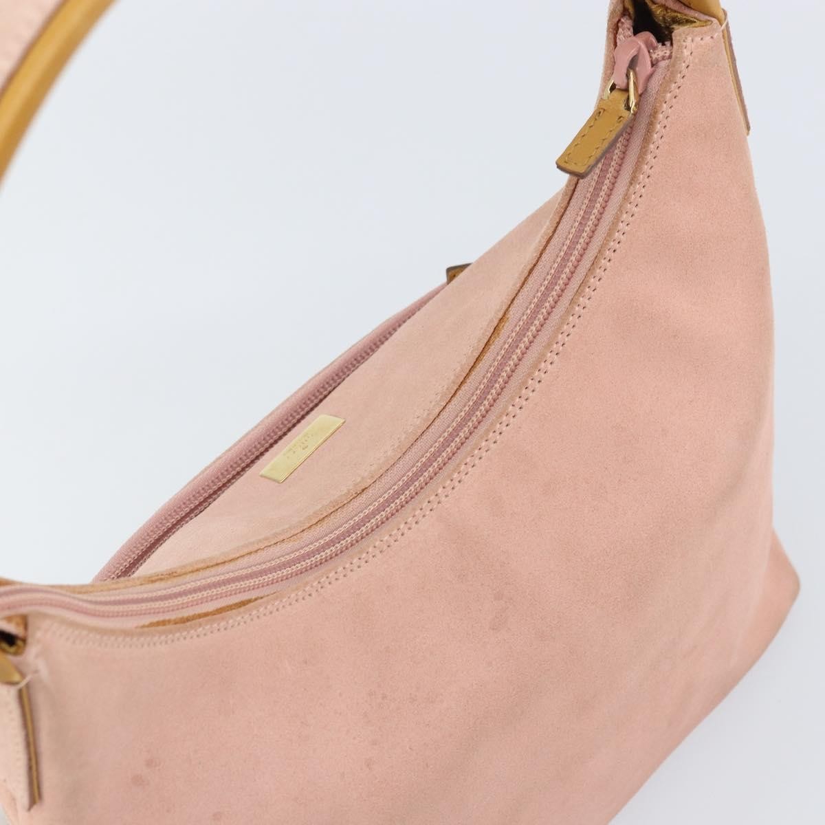 Gucci Vintage Handbag Suede, PINK, SUEDE, Handbag