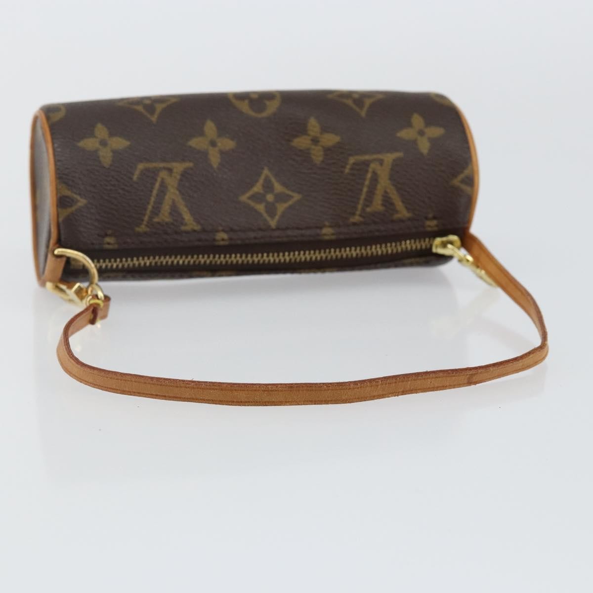 Louis Vuitton Papillon Pochette Monogram Canvas, BROWN, CANVAS, Handbag