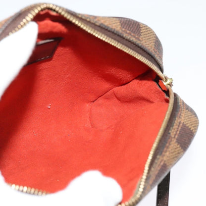 Louis Vuitton Ipanema Pochette Damier, BROWN, CANVAS, Shoulder bag
