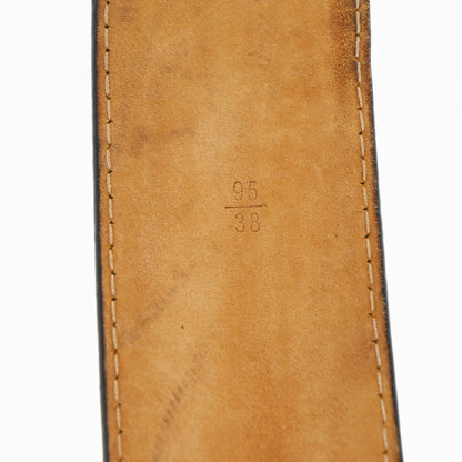 Louis Vuitton Travelling Requisites Belt Leather, BLACK, LEATHER, Belts