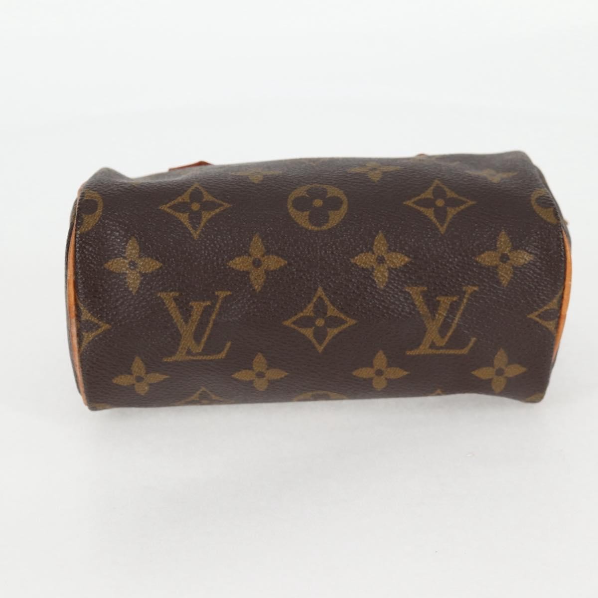 Louis Vuitton Speedy Mini HL Handbag Monogram Canvas, BROWN, CANVAS, Handbag