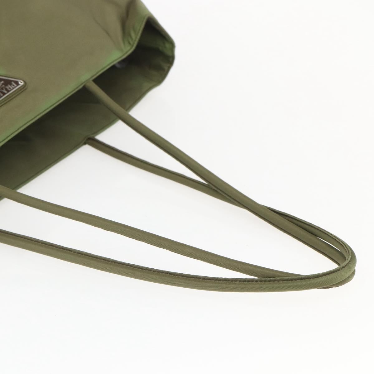Prada Vintage Tote Tessuto, KHAKI, NYLON, Tote bag