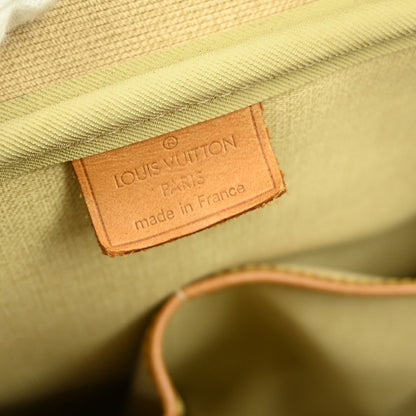 Louis Vuitton Deauville Handbag Monogram Canvas, BROWN, CANVAS, Handbag