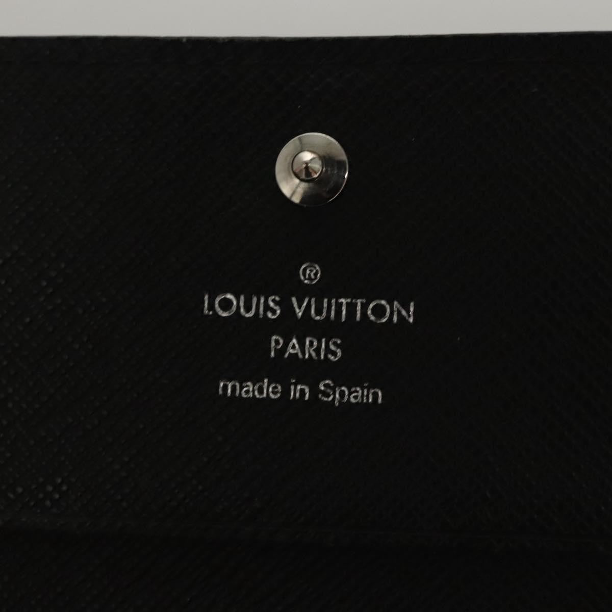 Louis Vuitton Envelope Business Card Holder Epi Leather, BLACK, LEATHER, Card Holders