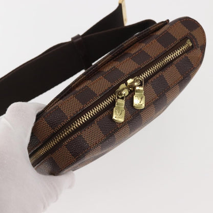 Louis Vuitton Geronimos Waist Bag Damier, BROWN, CANVAS, Shoulder bag