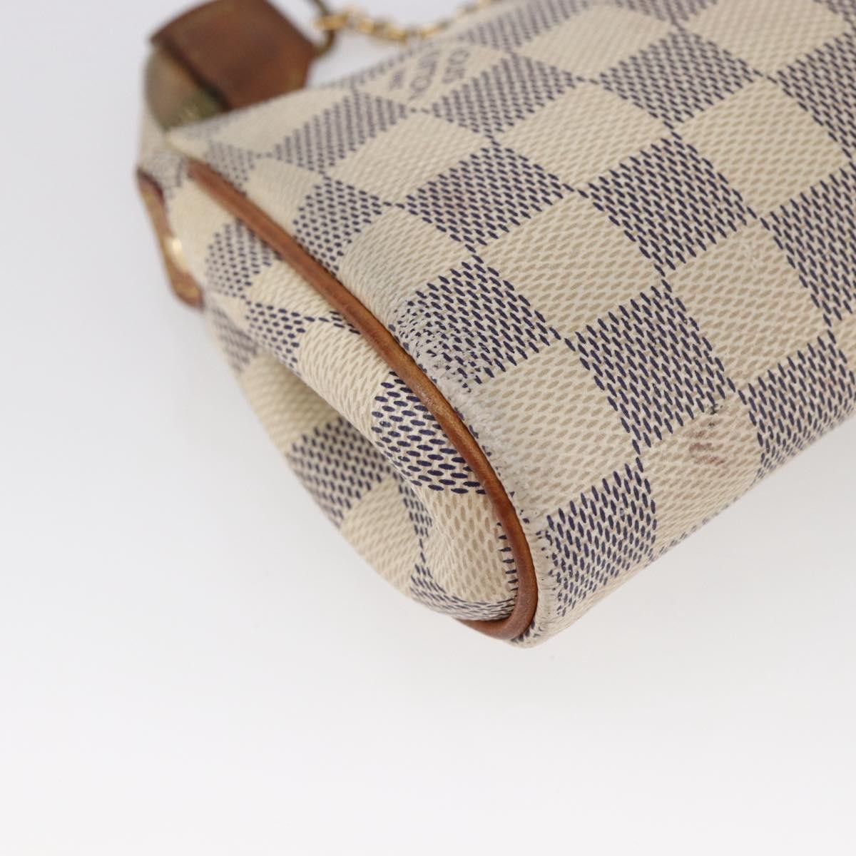 Louis Vuitton Eva Handbag Damier, BEIGE, CANVAS, Handbag