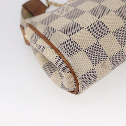 Louis Vuitton Eva Handbag Damier, BEIGE, CANVAS, Handbag